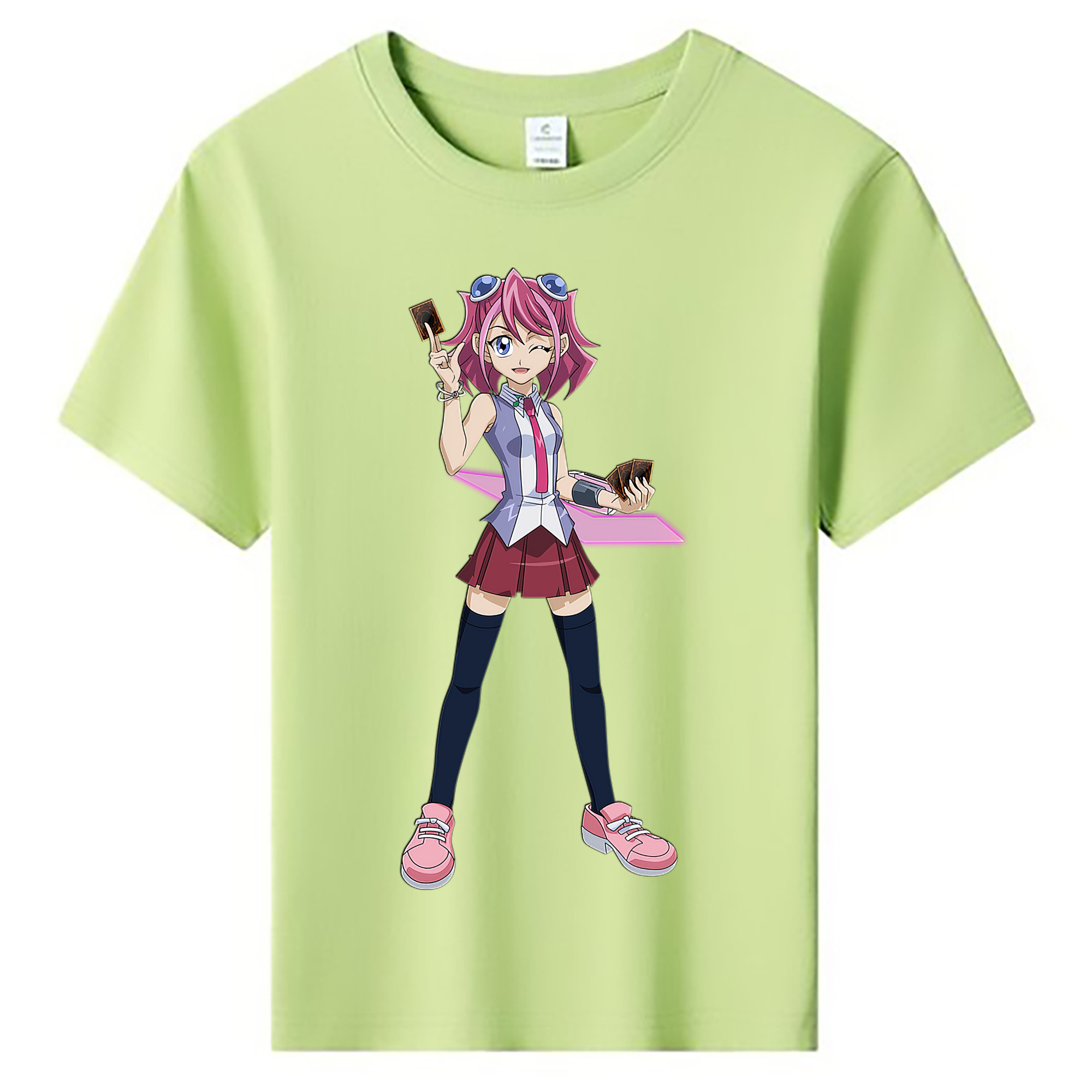 （画像用） 遊☆戯☆王 Yu-Gi-Oh! 綿100％キッズTシャツ（フロントプリント）